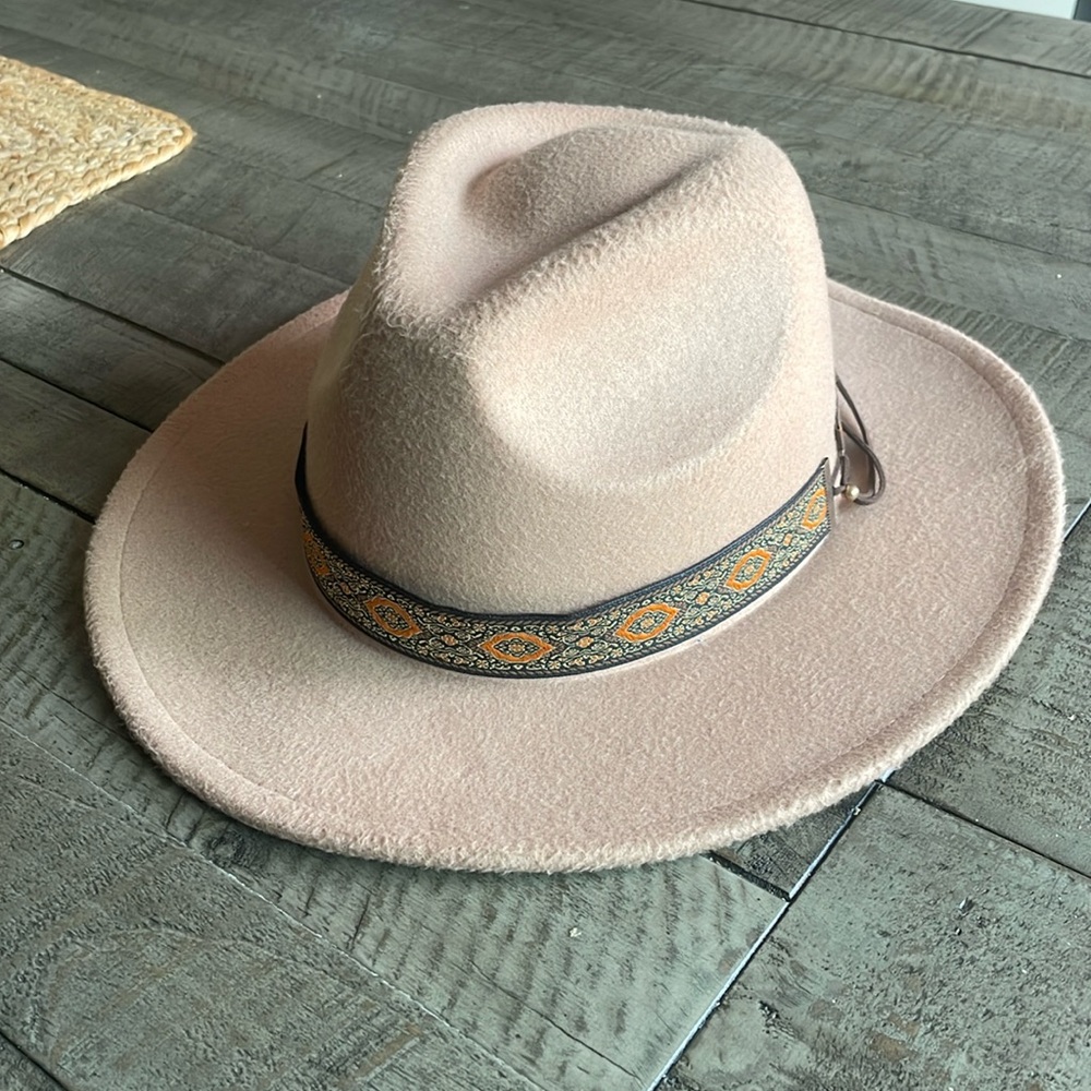 Boho felt Fedora